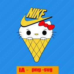 Hello Kitty Ice Cream Nike Png,Hello Kitty Ice Cream Png, Nike Logo Png,Hello Kitty Ice Cream Png, Nike Png - Download F