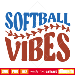 softball vibes svg, softball girl svg, retro softball, stacked softball svg, softball life svg, game day svg, cricut svg