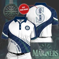 Exclusive Seattle Mariners Polo Shirt - Customized 152 Design for True Fans