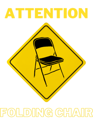 Folding chairAttention folding chair