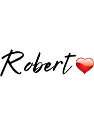 I love you robert valentines day gift for boys