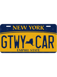 Getaway Car License Plate
