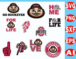 Ohio State Svg, Distressed Ohio State, Ohio State Fan Svg, Ohio State Gift, Png Svg dxf NCAA Svg, NCAA Sport Svg, Digita
