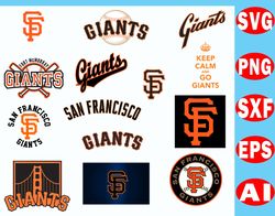 San Francisco Giants Bundle SVG, San Francisco Giants SVG, MLB SVG PNG DXF EPS Digital File