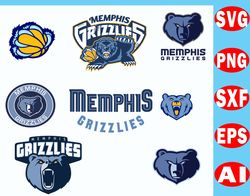 Memphis Grizzlies Logo, Logo Memphis Grizzlies, Memphis Grizzlies SVG, Memphis Grizzlies SVG