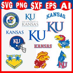 Kansas Jayhawks Svg Bundle, Kansas Jayhawks Svg, Sport Svg, Ncaa Svg, Png, Dxf, Eps Digital file.