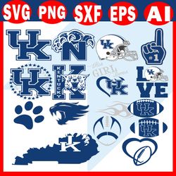 Kentucky Wildcats Svg Bundle, Kentucky Wildcats Svg, Sport Svg, Ncaa Svg, Png, Dxf, Eps Digital file.