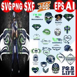 66 Seahawks Svg,Nfl svg bundle, Seattle Seahawks Svg Bundle, Seahawks