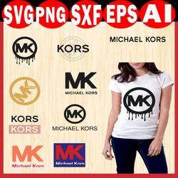 Michael Kors Logo SVG Bundle, Michael Kors Logo, Michael Kors Logo PNG, Michael Kors SVG, Michael Kors Symbol, MK Logo