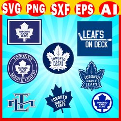 Toronto MapleLeafs Bundle Svg, Bundle NHL Hockey Svg, NHL HOCKEY Svg, Sport Svg, NHL SVG