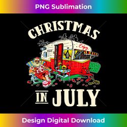 Mid Year Report Still Naughty Christmas In July Camper - Sleek Sublimation PNG Download - Customize with Flair