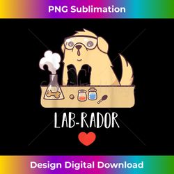 Lab-rador Labrador Retriever Dog Science Pun Funny T - Luxe Sublimation PNG Download - Immerse in Creativity with Every Design