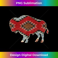 Arizona Buffalo Aztec Indian Southwestern Pattern Vintage - Vibrant Sublimation Digital Download - Chic, Bold, and Uncompromising