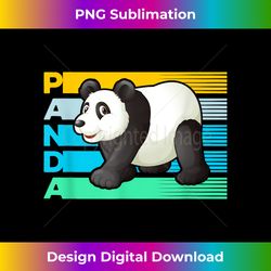 cute panda bear zoo animal toddlers gift panda - minimalist sublimation digital file - pioneer new aesthetic frontiers