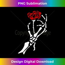 Rose Skeleton Hand Flower Goth Gothic Aesthetic - Bohemian Sublimation Digital Download - Animate Your Creative Concepts