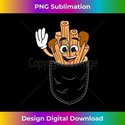 Churro Pocket - Bespoke Sublimation Digital File - Animate Your Creative Concepts