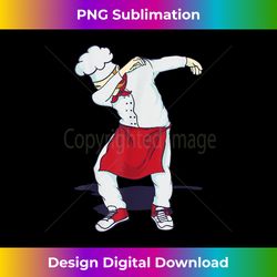 Funny Dabbing Hibachi Chef  Cute Sous Head Cook Dabber Gift - Eco-Friendly Sublimation PNG Download - Crafted for Sublimation Excellence