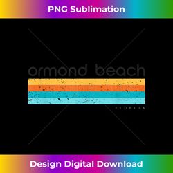 Ormond Beach Florida FL Vintage Design - Bohemian Sublimation Digital Download - Customize with Flair