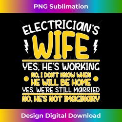 Funny Electrician's Wife Of An Electrician Wife - Bohemian Sublimation Digital Download - Lively and Captivating Visuals