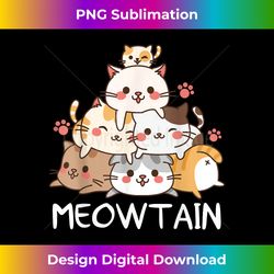 Cat Cute Kitty Pile Cats Anime Kawaii Neko Gifts Women Girls - Luxe Sublimation PNG Download - Spark Your Artistic Genius