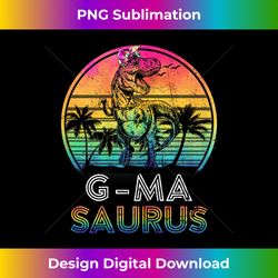 G-masaurus Dinosaur G-ma Saurus Family Matching Tie Dye - Vibrant Sublimation Digital Download - Customize with Flair