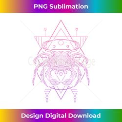 Zodiac Geometry - Cancer Astrological Sign Symbol Astrology - Chic Sublimation Digital Download - Chic, Bold, and Uncompromising