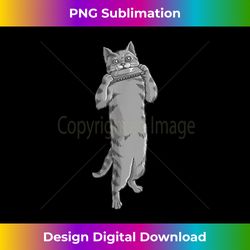 Funny Cat Playing Harmonica  Cool Love Animal Musician Gift - Crafted Sublimation Digital Download - Customize with Flair