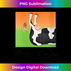 Womens Really, I'm fine V-Neck - Chic Sublimation Digital Download - Enhance Your Art with a Dash of Spice