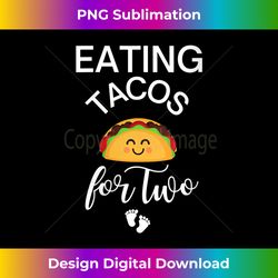 Womens Eating Tacos for Two Maternity V-Neck - Sublimation-Optimized PNG File - Lively and Captivating Visuals