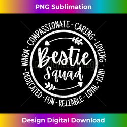 Bestie Squad Besties Life Best Friends Friendship Vintage - Bohemian Sublimation Digital Download - Infuse Everyday with a Celebratory Spirit