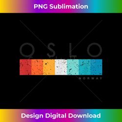 Vintage Oslo Norway Retro Design - Crafted Sublimation Digital Download - Immerse in Creativity with Every Design
