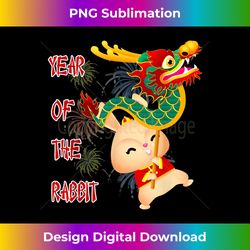 Happy Chinese New Rabbit Year 2023, Year Of The Rabbit - Eco-Friendly Sublimation PNG Download - Elevate Your Style with Intricate Details