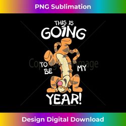 Disney Mickey And Friends Lunar New Year The Year Of Tigger Tank Top - Eco-Friendly Sublimation PNG Download - Lively and Captivating Visuals