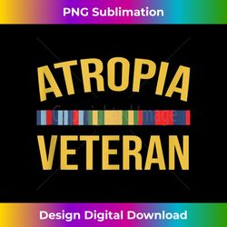 Atropia Veteran Flag Veteran Day Father's Day Atropia Tank Top - Bespoke Sublimation Digital File - Infuse Everyday with a Celebratory Spirit