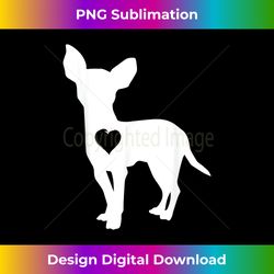 Chiweenie , Funny Love Heart Chiweenie Puppy Dogs - Deluxe PNG Sublimation Download - Spark Your Artistic Genius