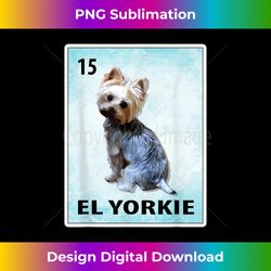 El Yorkie Mexican Yorkie Cards - Vibrant Sublimation Digital Download - Access the Spectrum of Sublimation Artistry