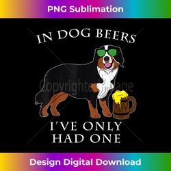 Bernese Mountain Dog T Irish St Patrick Day - Crafted Sublimation Digital Download - Chic, Bold, and Uncompromising