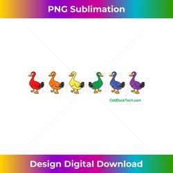 Odd Duck Pride LGBT LGBTQ Tee - Bohemian Sublimation Digital Download - Customize with Flair
