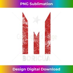 Puerto Rico Resiste Black Boricua Flag Se Levanta Patriotic - Contemporary PNG Sublimation Design - Customize with Flair