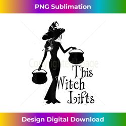 This Witch Lifts Funny Workout Fitness Bodybuilding - Eco-Friendly Sublimation PNG Download - Animate Your Creative Concepts