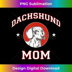 Smooth Dachshund Mom Dog Mother - Sublimation-Optimized PNG File - Ideal for Imaginative Endeavors