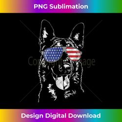 Funny Proud Belgian Malinois dog America Flag gift Tee - Edgy Sublimation Digital File - Animate Your Creative Concepts