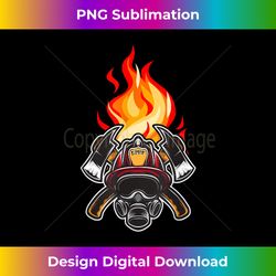 Funny heroic fireman - Luxe Sublimation PNG Download - Craft with Boldness and Assurance