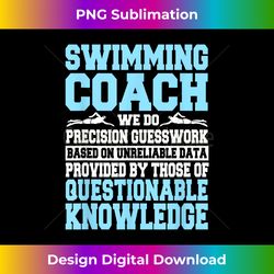 Swim Coach Professional Instructor Swimming Lesson Teacher - Timeless PNG Sublimation Download - Reimagine Your Sublimation Pieces