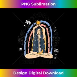 Heavily Meditated Witchcraft Witchy Spiritual Crystal Lover Tank Top - Sleek Sublimation PNG Download - Access the Spectrum of Sublimation Artistry
