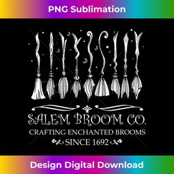 Salem Broom Company for a Halloween Fan Long Sleeve - Sublimation-Optimized PNG File - Reimagine Your Sublimation Pieces