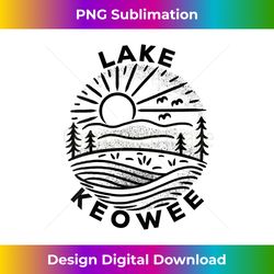 Womens Lake Keowee SC V-Neck - Sleek Sublimation PNG Download - Challenge Creative Boundaries