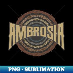 ambrosia barbed wire - artistic sublimation digital file
