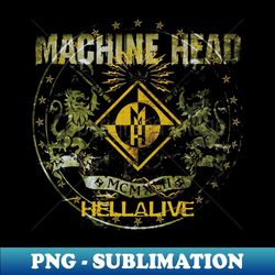machine head band new - unique sublimation png download