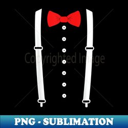 cummerbund suspenders tuxedo costume - premium sublimation digital download